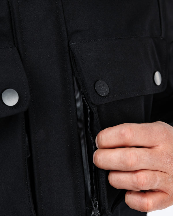 Muramasa Black Waterproof Motorcycle Jacket