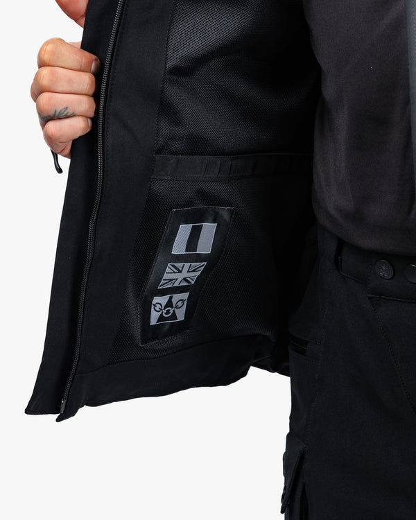 Muramasa Black Waterproof Motorcycle Jacket