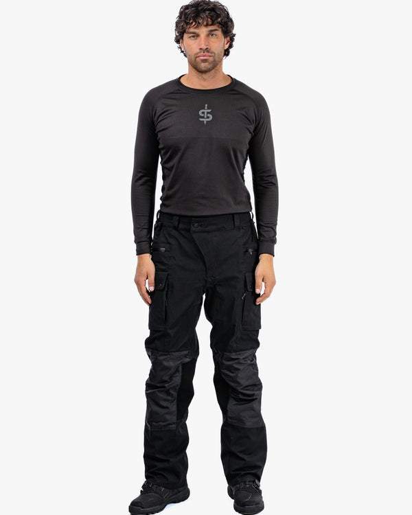 Muramasa Black Waterproof Motorcycle Trousers
