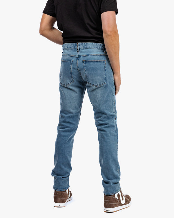 Drifter Mens Beach Blue Motorcycle Jeans