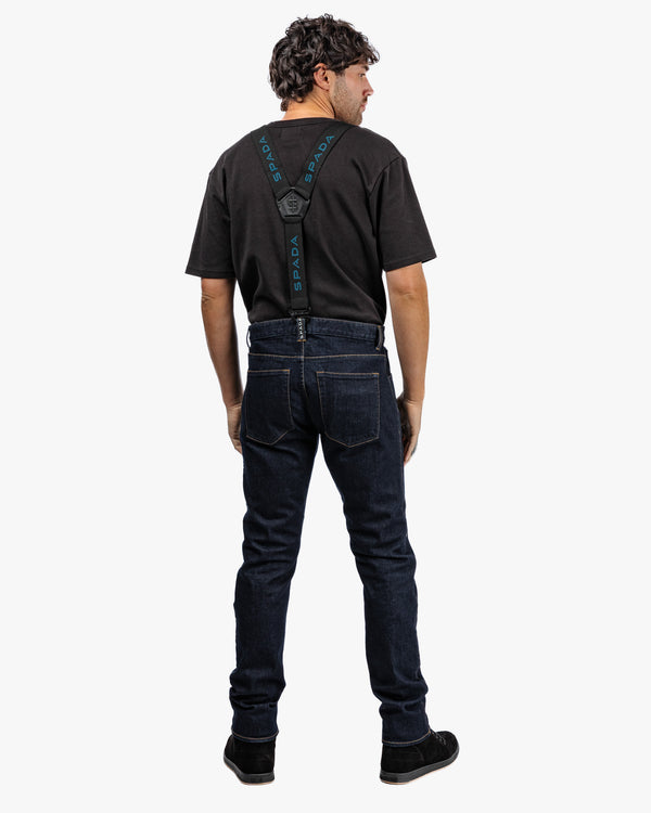 Kaiken Black & Steel Blue Braces