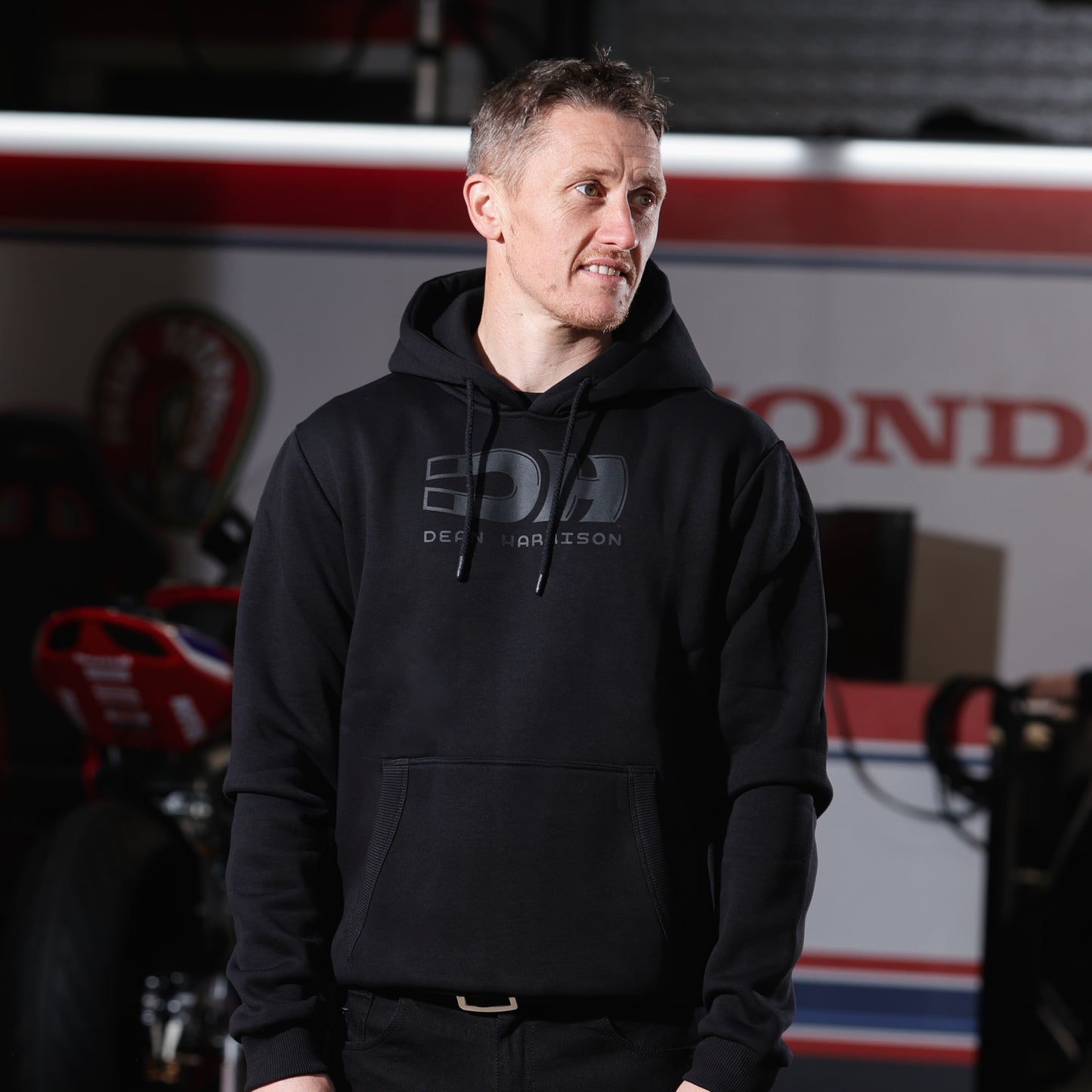 Dean Harrison DH1 Black Hoodie