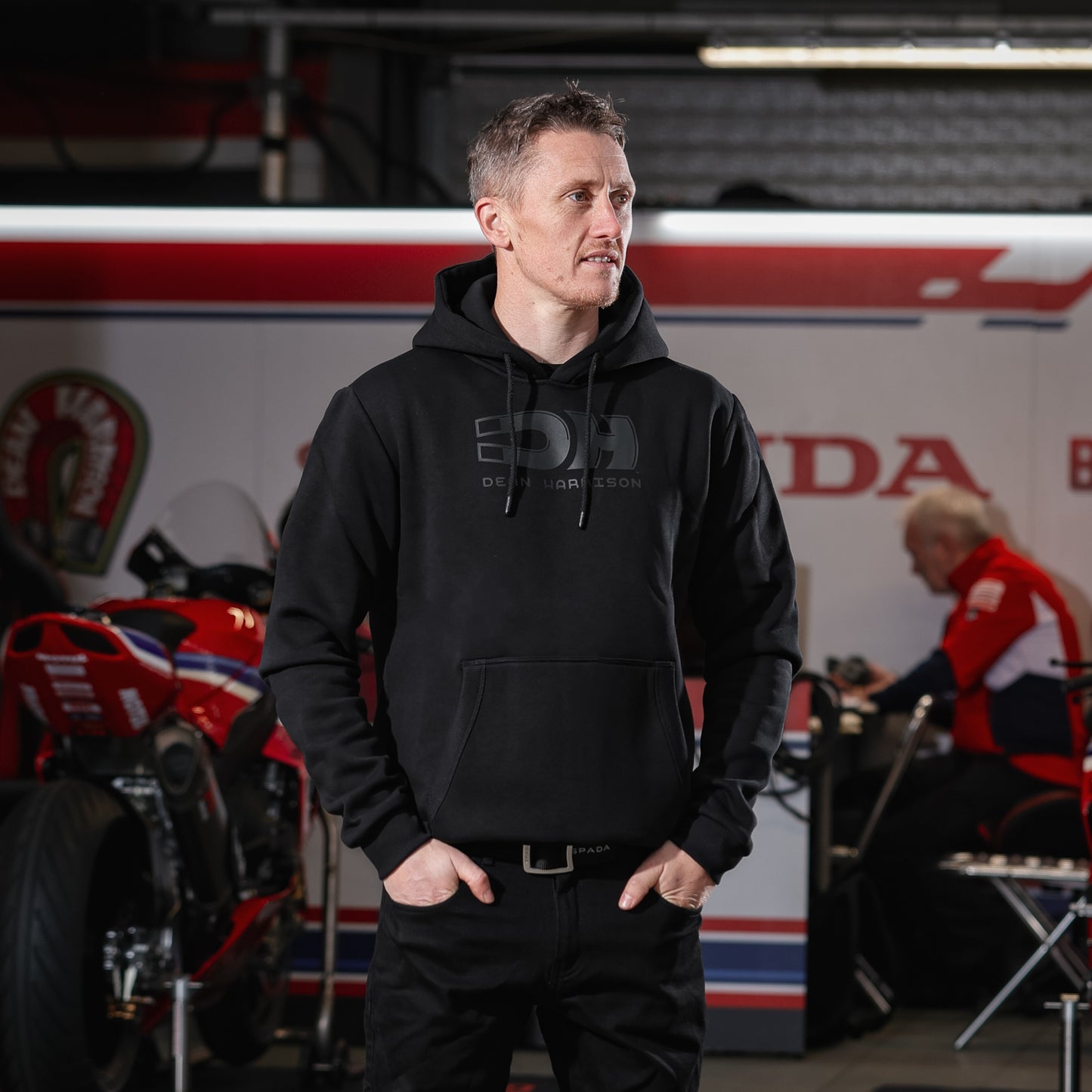 Dean Harrison DH1 Black Hoodie