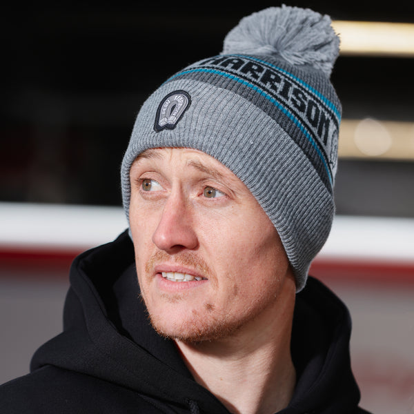 Dean Harrison Grey Marl Beanie Hat