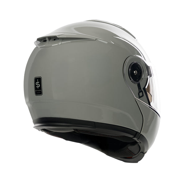 Bastion Nardo Grey Flip Up Motorbike Helmet