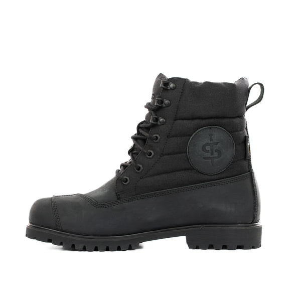 Blackstrike Black Motorcycle Boots