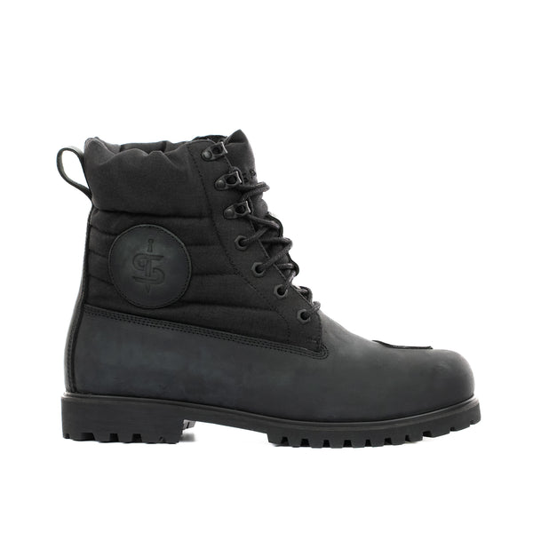 Blackstrike Black Motorcycle Boots