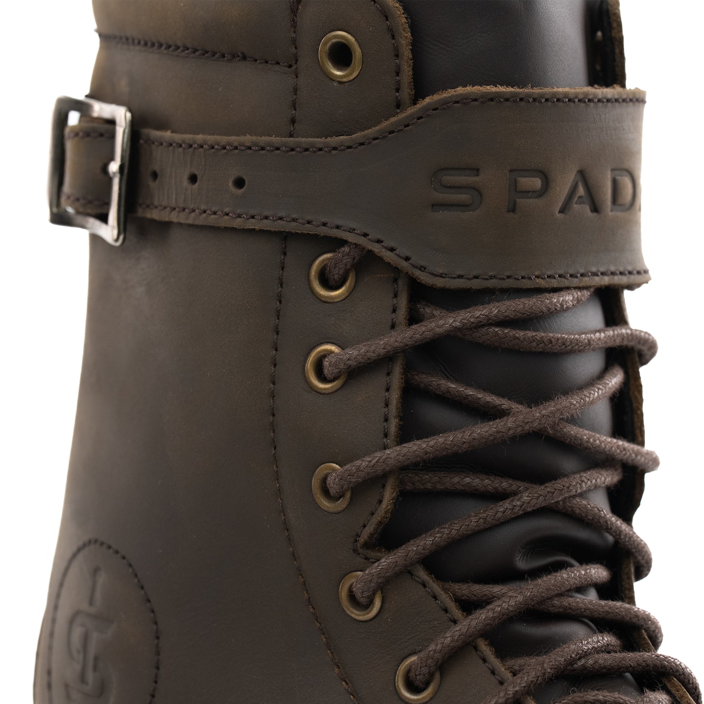 Pilgrim Grande Rev 2 Brown Distressed Motorcycle Boots