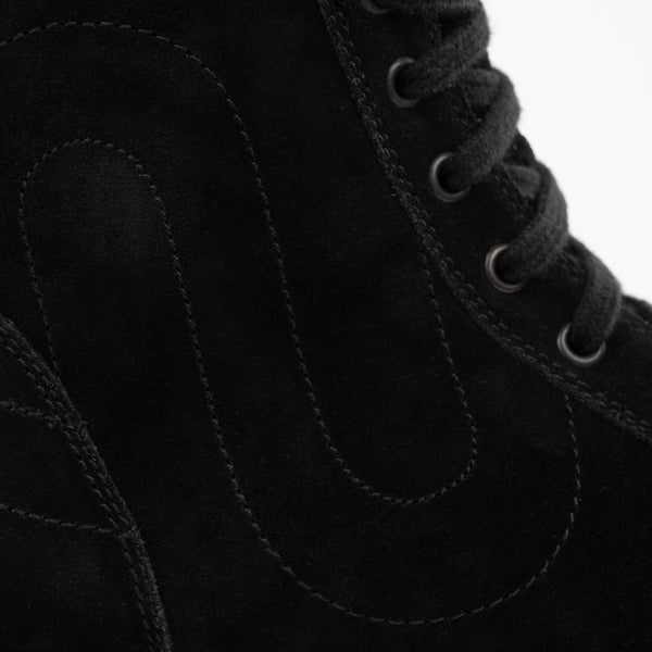 Strider S Waterproof Stealth Black Motorcycle Trainers