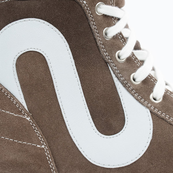 Strider S Waterproof Walnut Brown Motorcycle Trainers