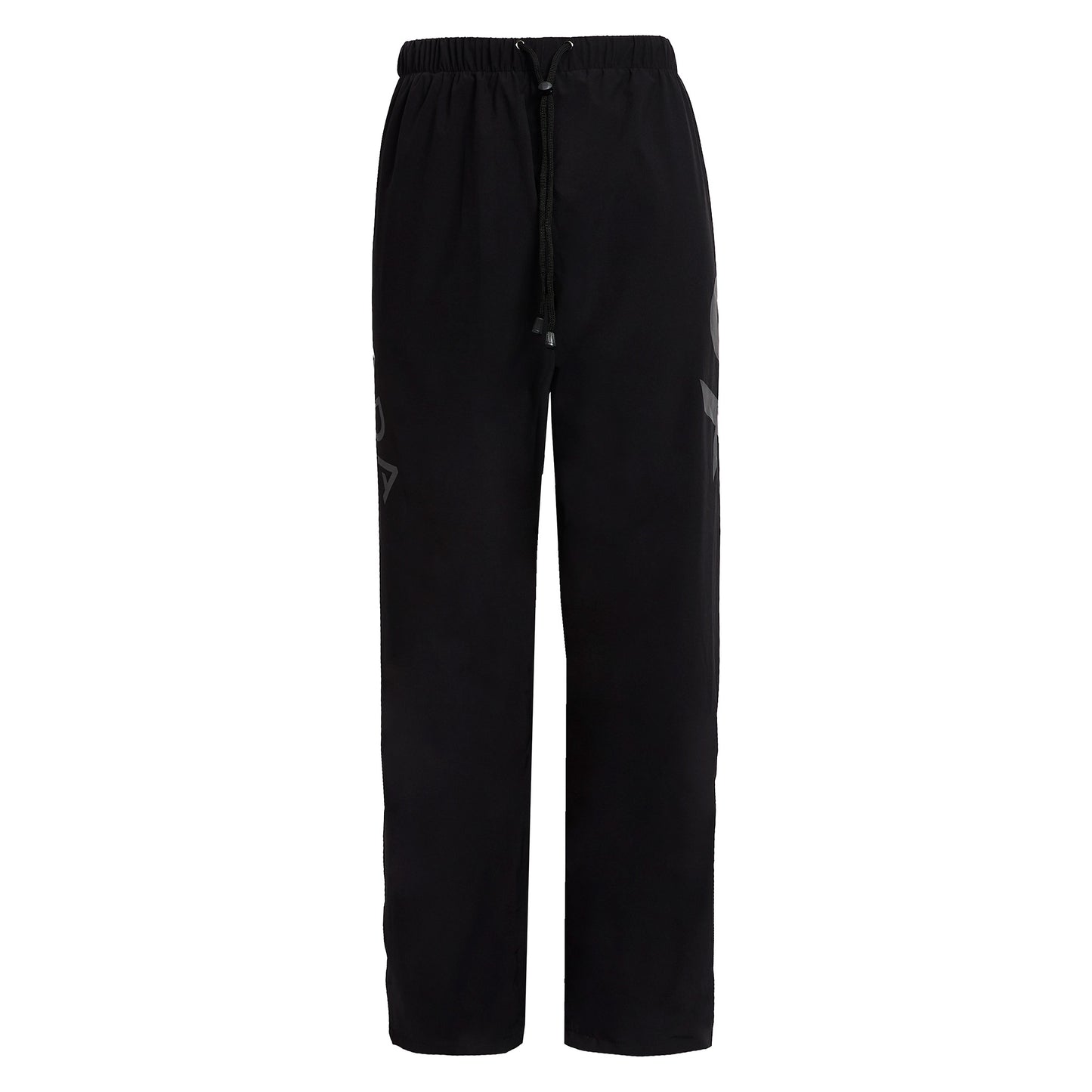 black waterproof over trousers for riding