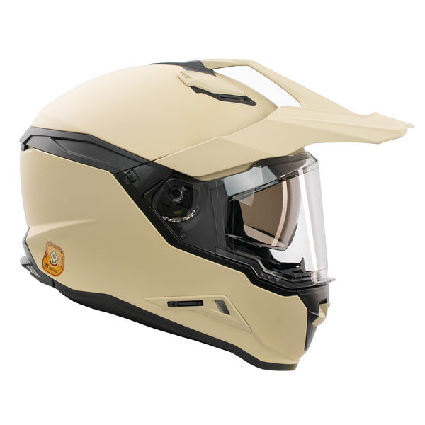 Nitride Matt Sand Full Face Adventure Motorbike Helmet