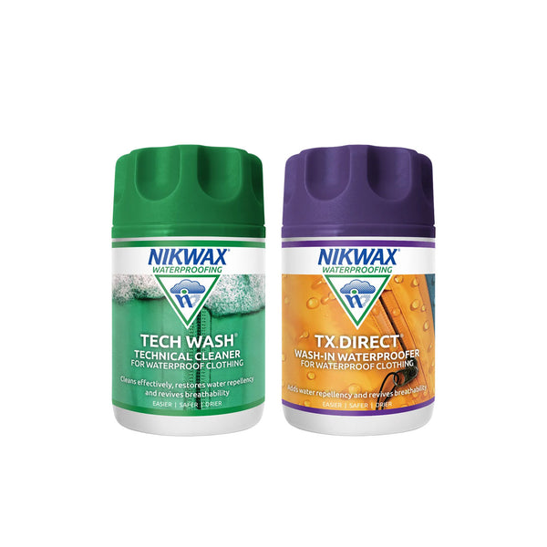 Nikwax TX.Direct Wash-In/Tech Wash 150ml Single