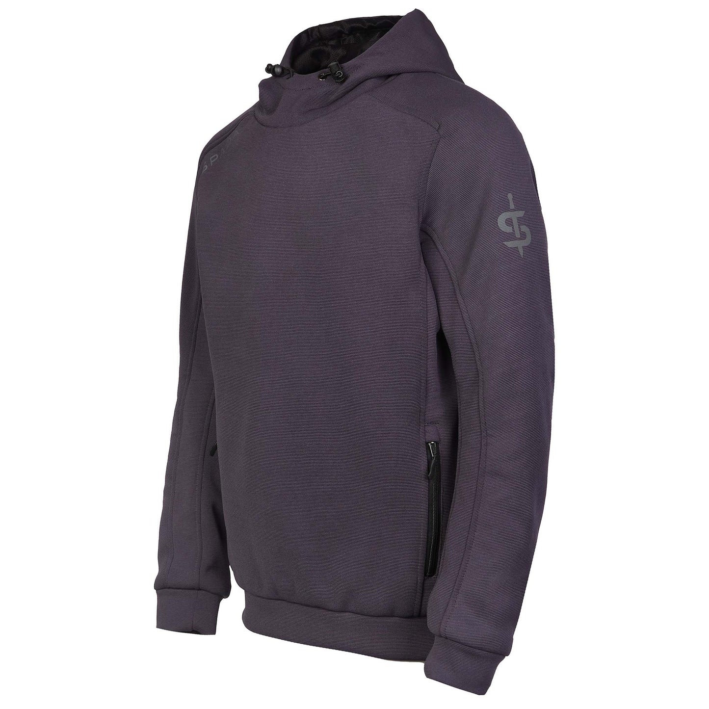 Blade Grey Turbulence Unisex Motorcycle Hoodie