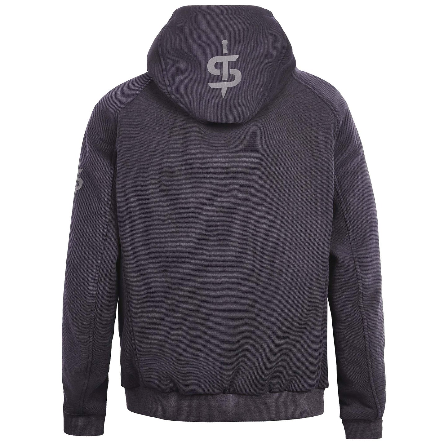 Blade Grey Turbulence Unisex Motorcycle Hoodie