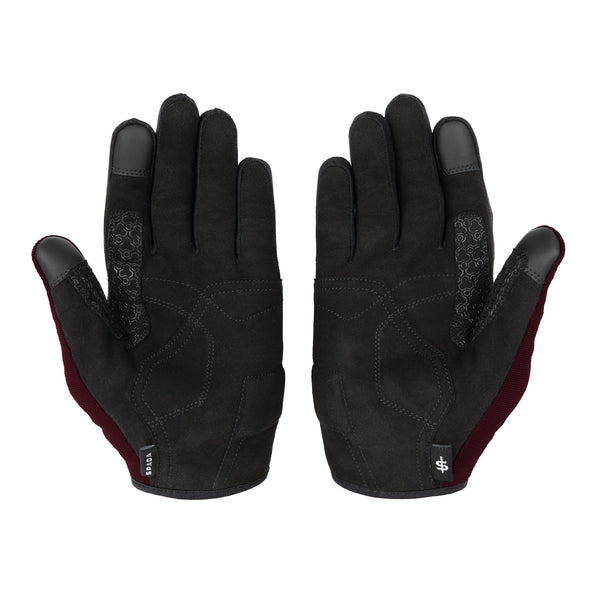 Blade Port Red Motorcycle Gloves