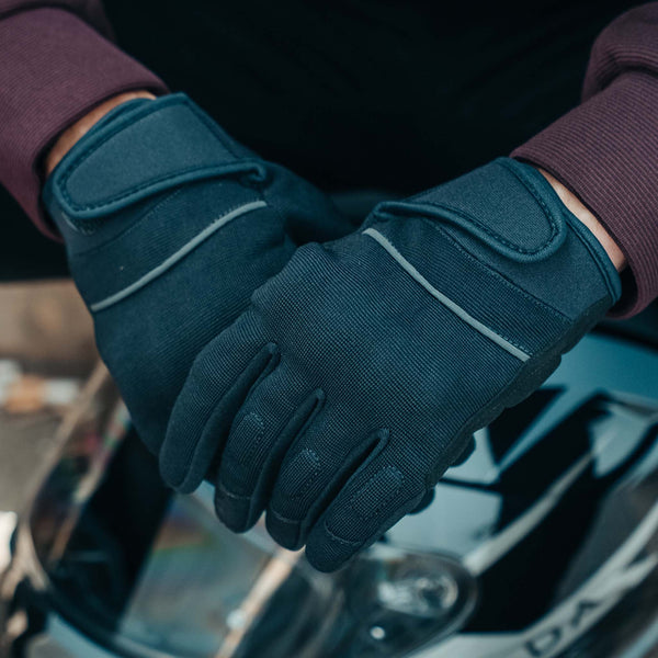 Blade Stealth Black Motorcycle Gloves