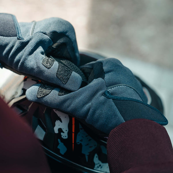 Blade Turbulence Grey Motorcycle Gloves