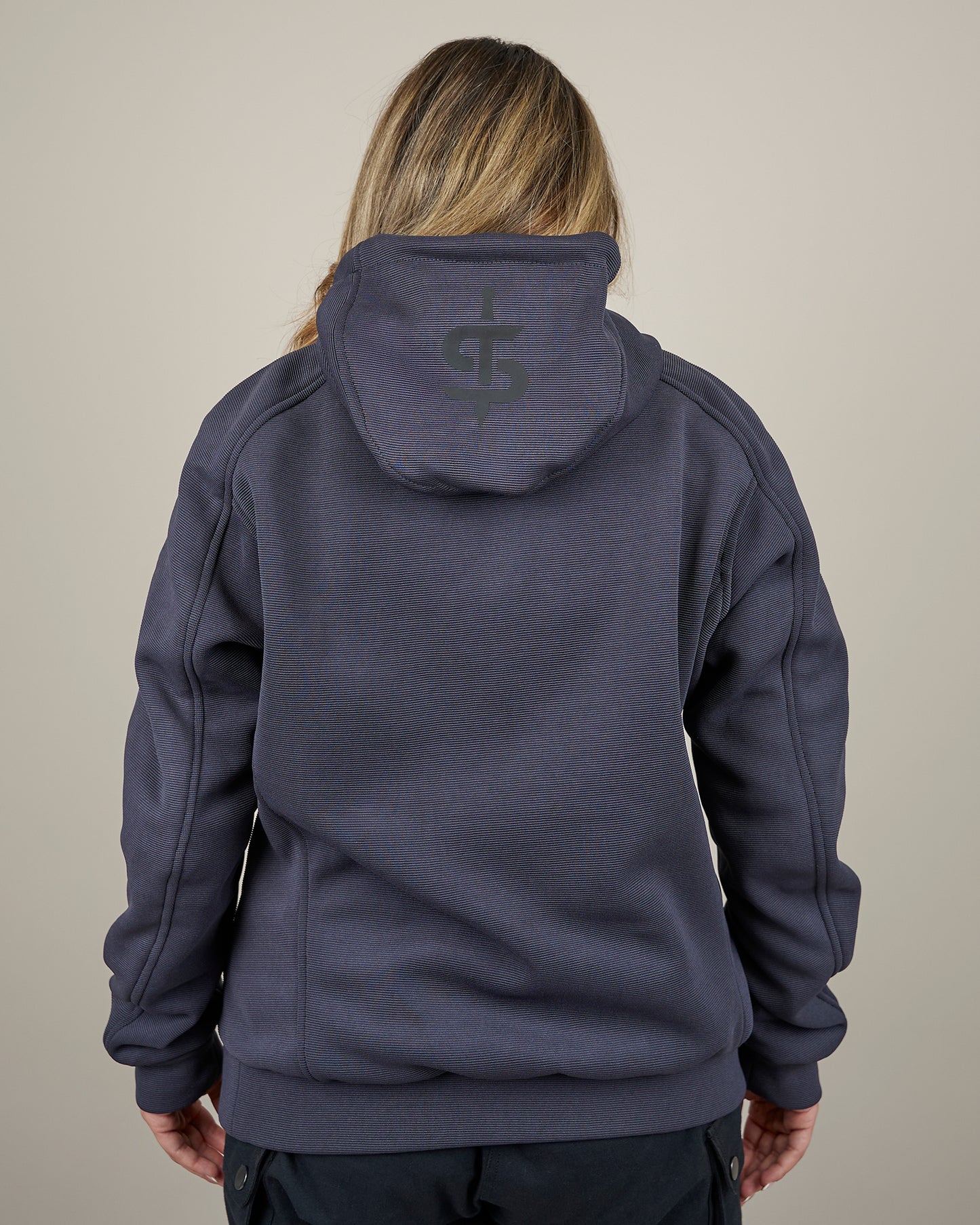 Blade Grey Turbulence Ladies Motorcycle Hoodie
