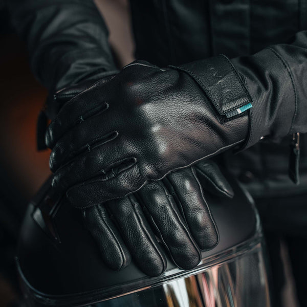 Clutch Winter Black Motorcycle Gloves