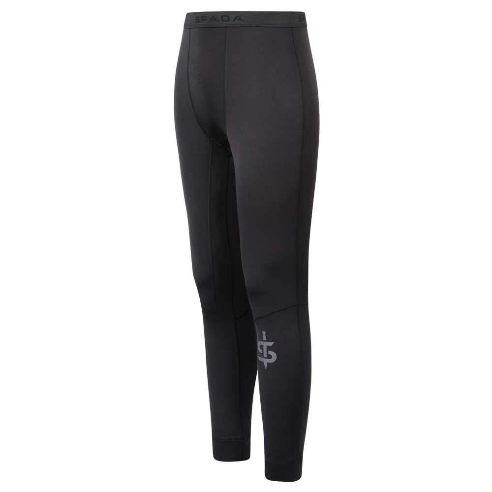 side of black base layer motorcycle leggings
