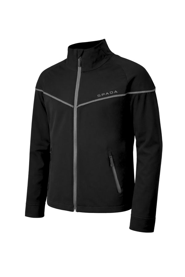 Dash Mens Stealth Black Motorcycle Jacket