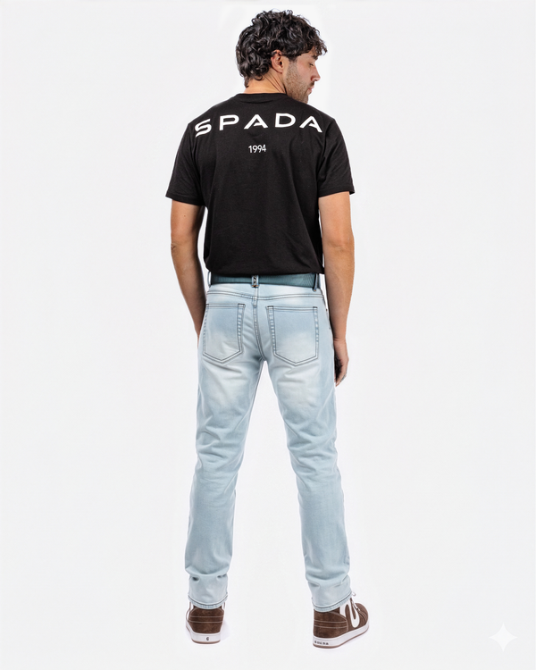Drifter Mens Beach Blue Motorcycle Jeans