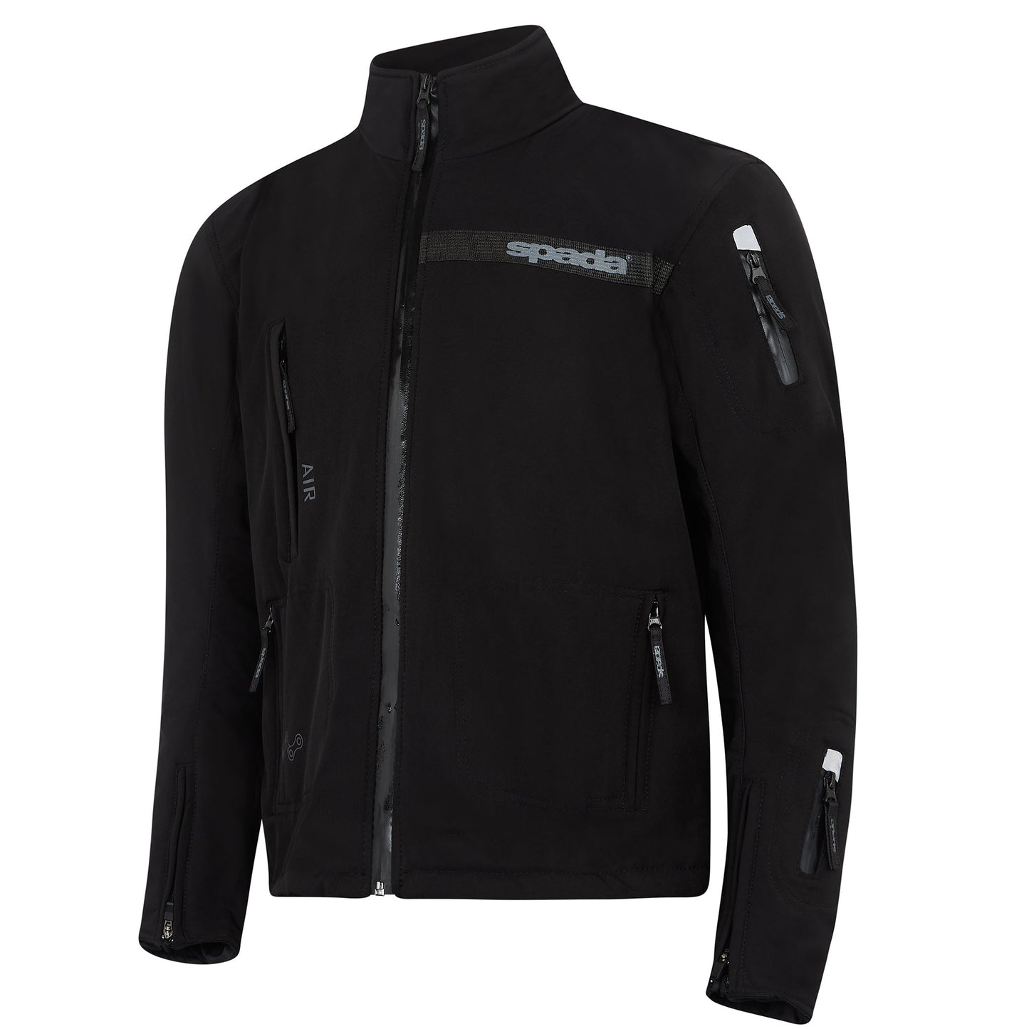 Commute Black Motorcycle Jacket