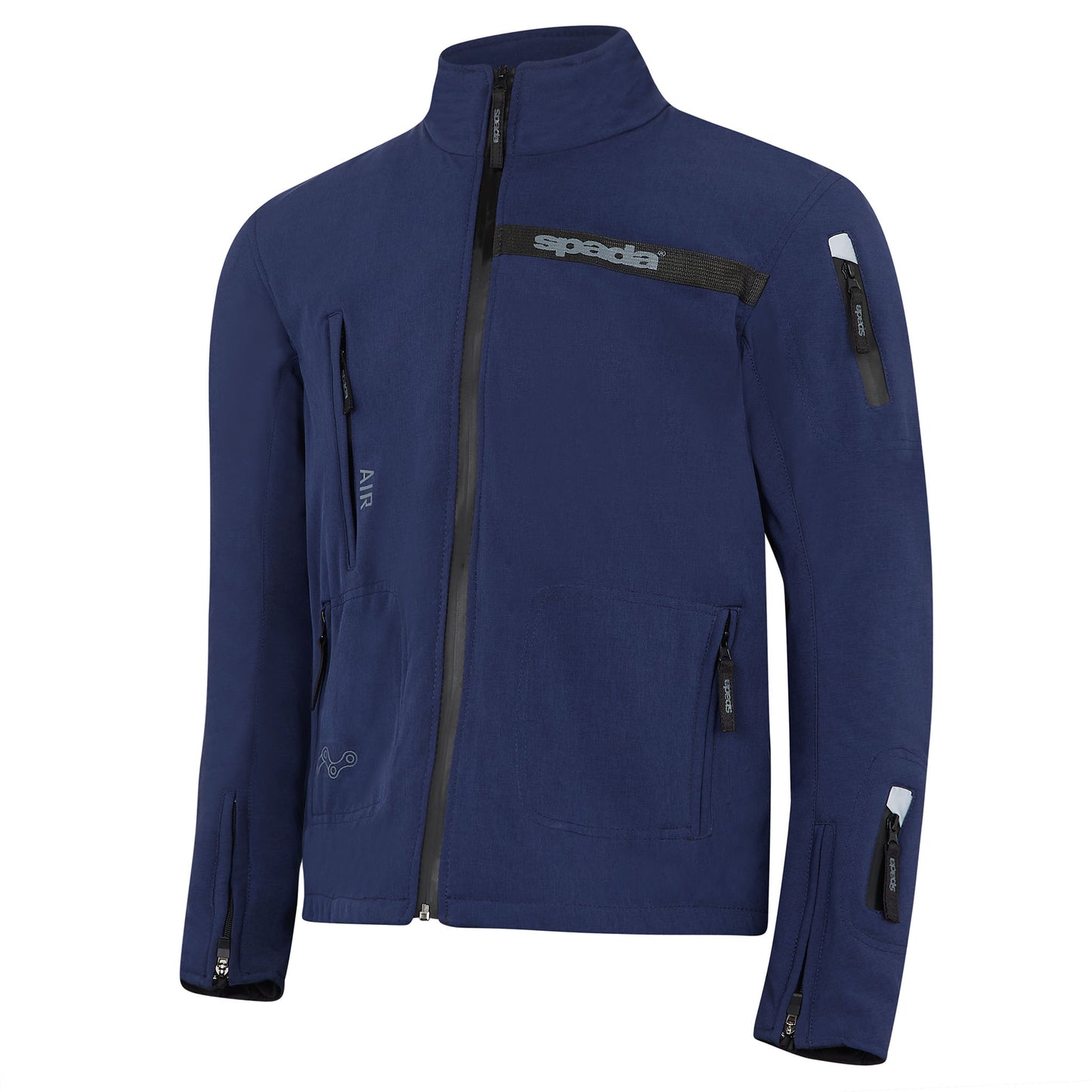 Commute Blue Motorcycle Jacket