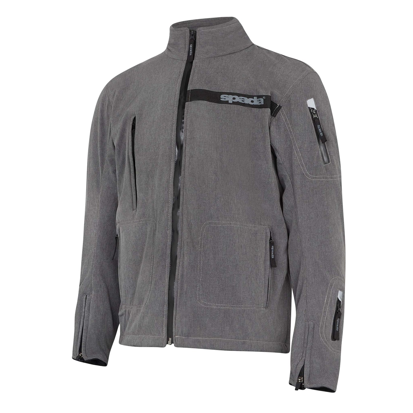 Commute Grey Motorcycle Jacket