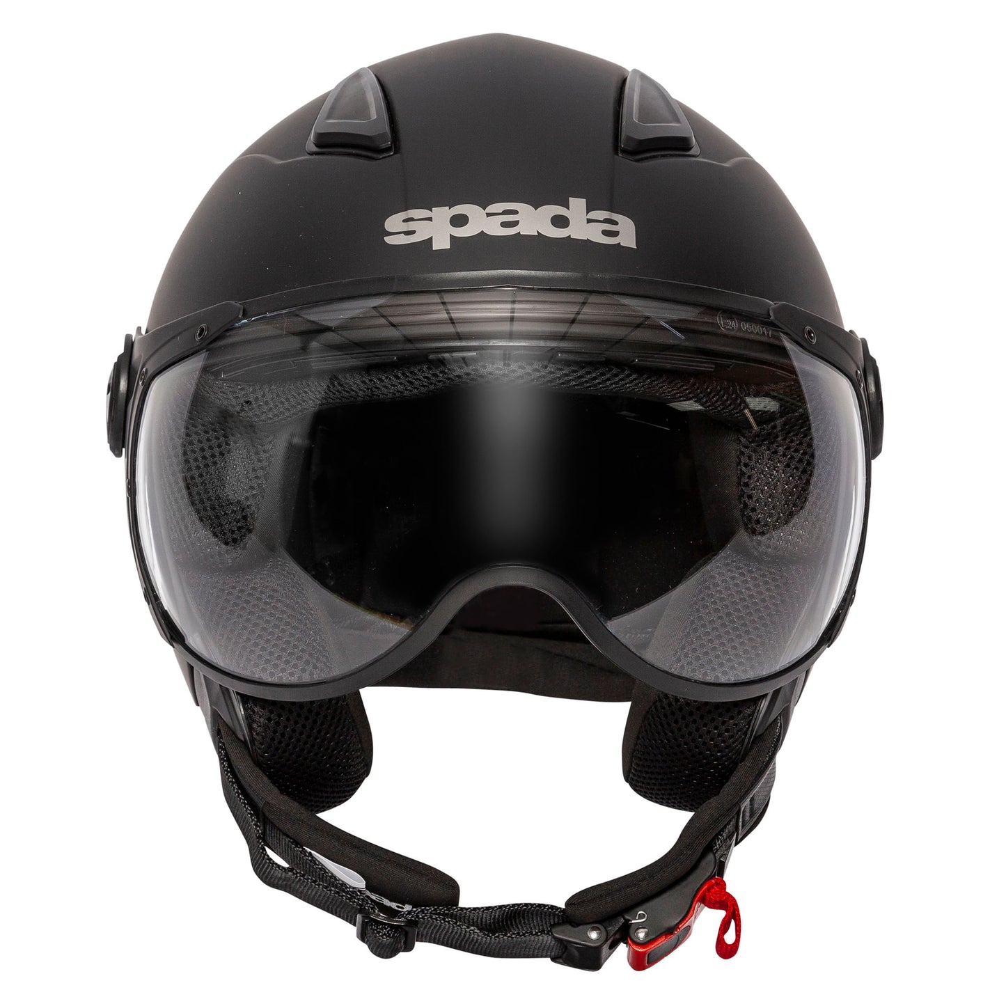 Hellion 06 Matt Black Open Face Motorcycle Helmet