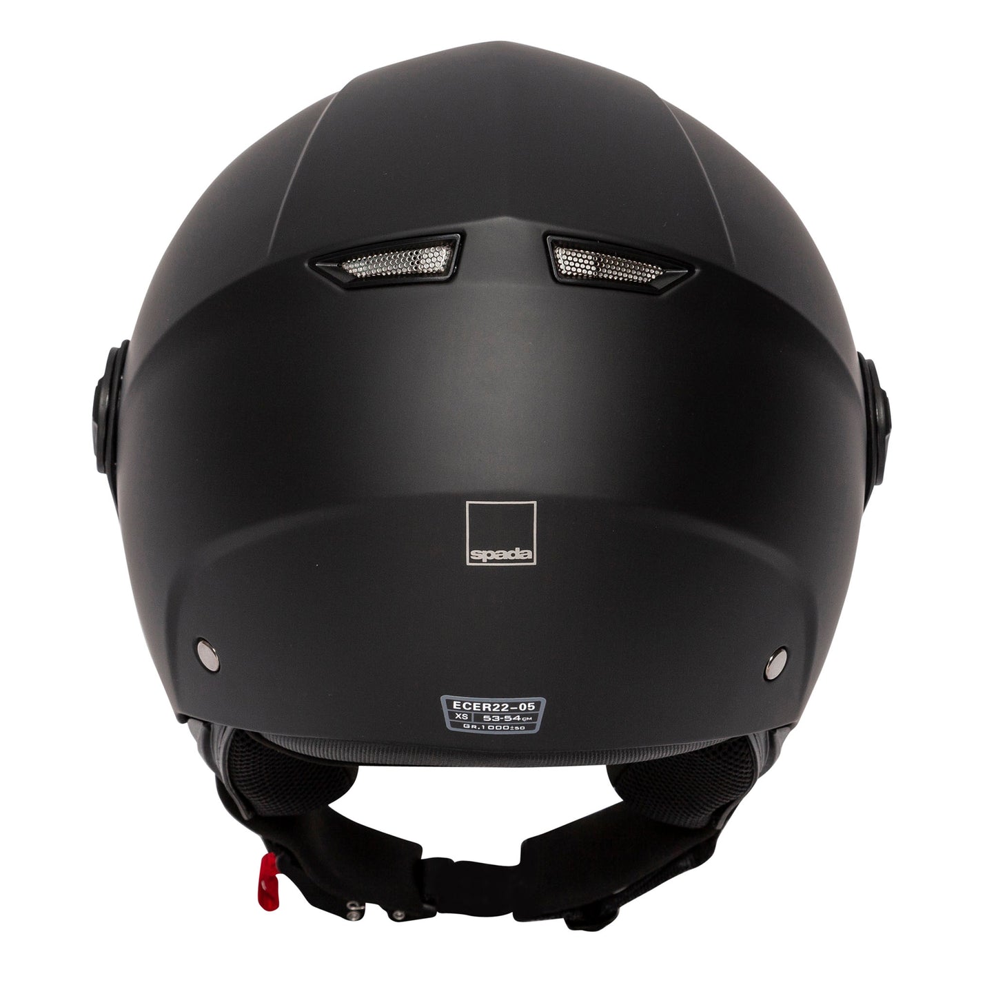 Hellion 06 Matt Black Open Face Motorcycle Helmet