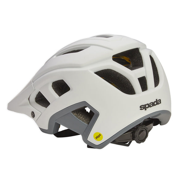 white mountain biking helmet for men and women
