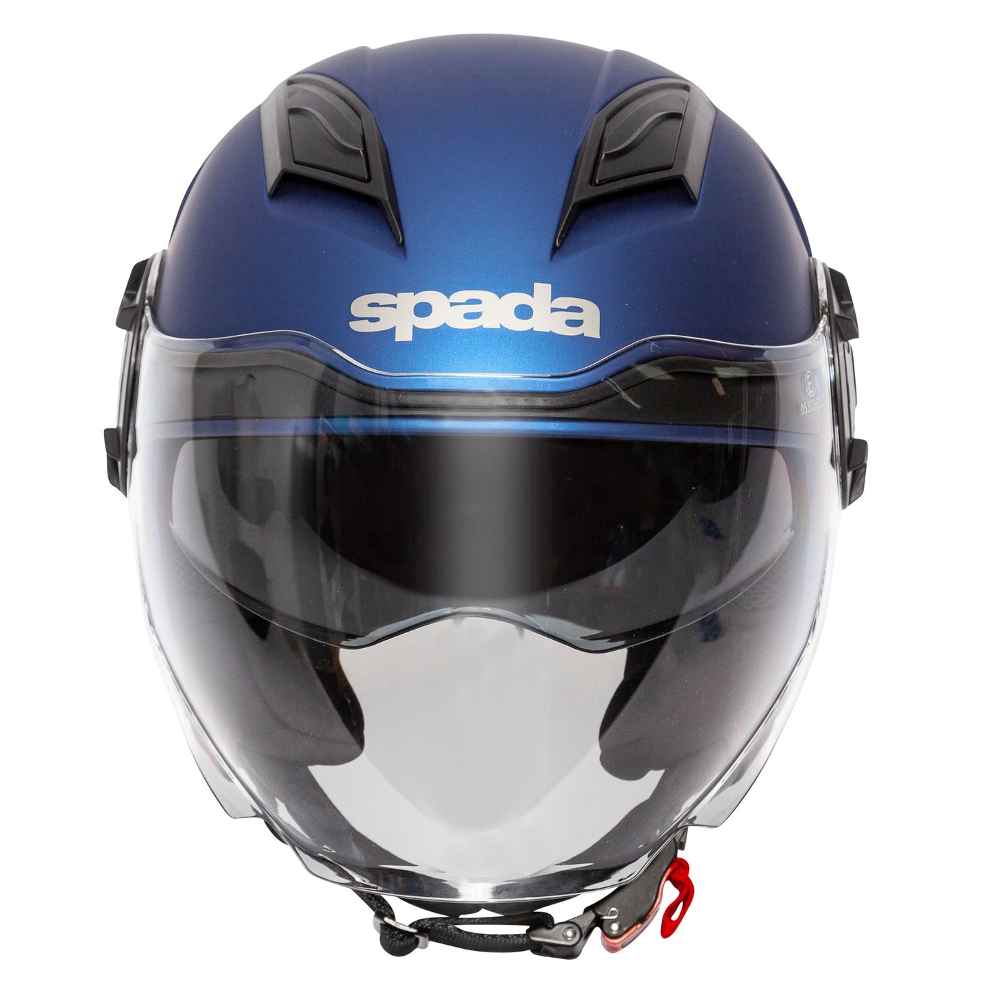Lycan Matt Blue Open Face Motorcycle Helmet - XS