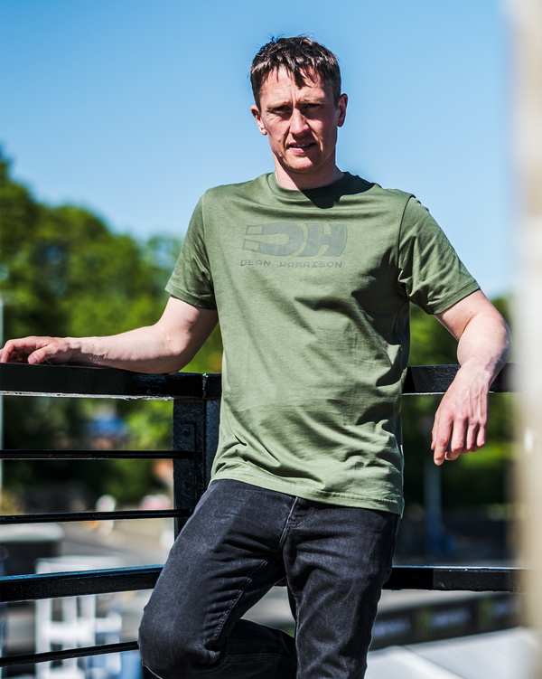 Dean Harrison DH1 Olive Green T-Shirt