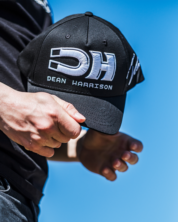 Dean Harrison Black & White Cap