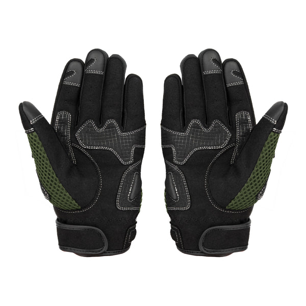 MX-Air Rev.2 Olive Green Motorcycle Gloves