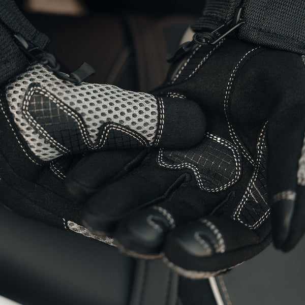 MX-Air Rev.2 Ultimate Grey Motorcycle Gloves