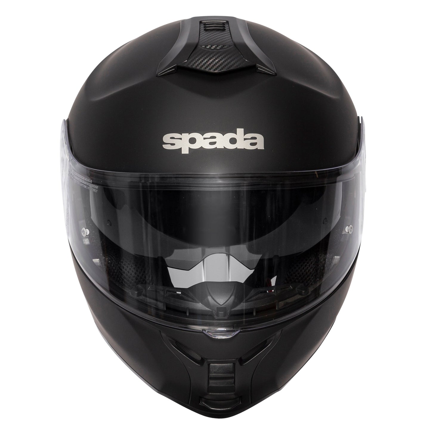 Orion Matt Black Flip Up Motorcycle Helmet - XS