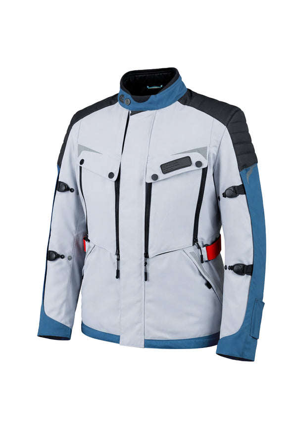 Vanguard Racing Grey Motorcycle Jacket