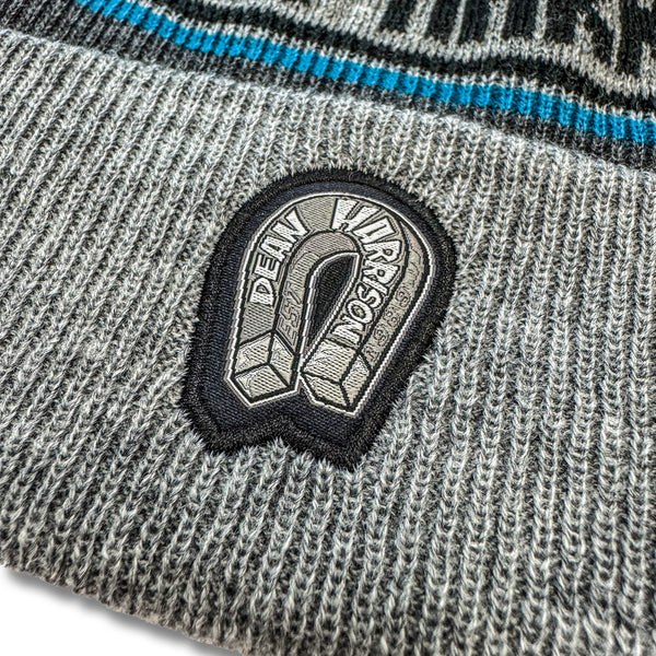 Dean Harrison Bobble Hat logo view