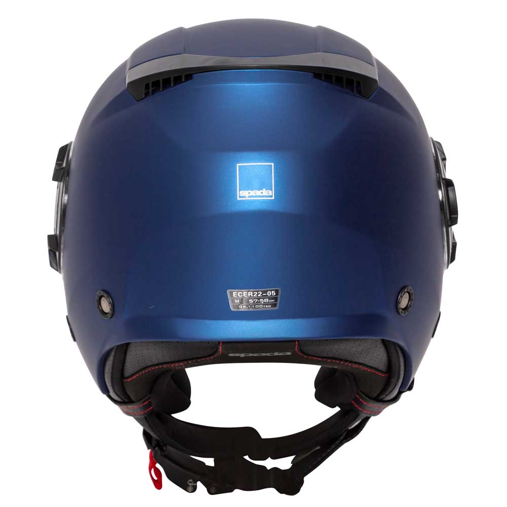 Lycan 06 Matt Blue Open Face Motorcycle Helmet