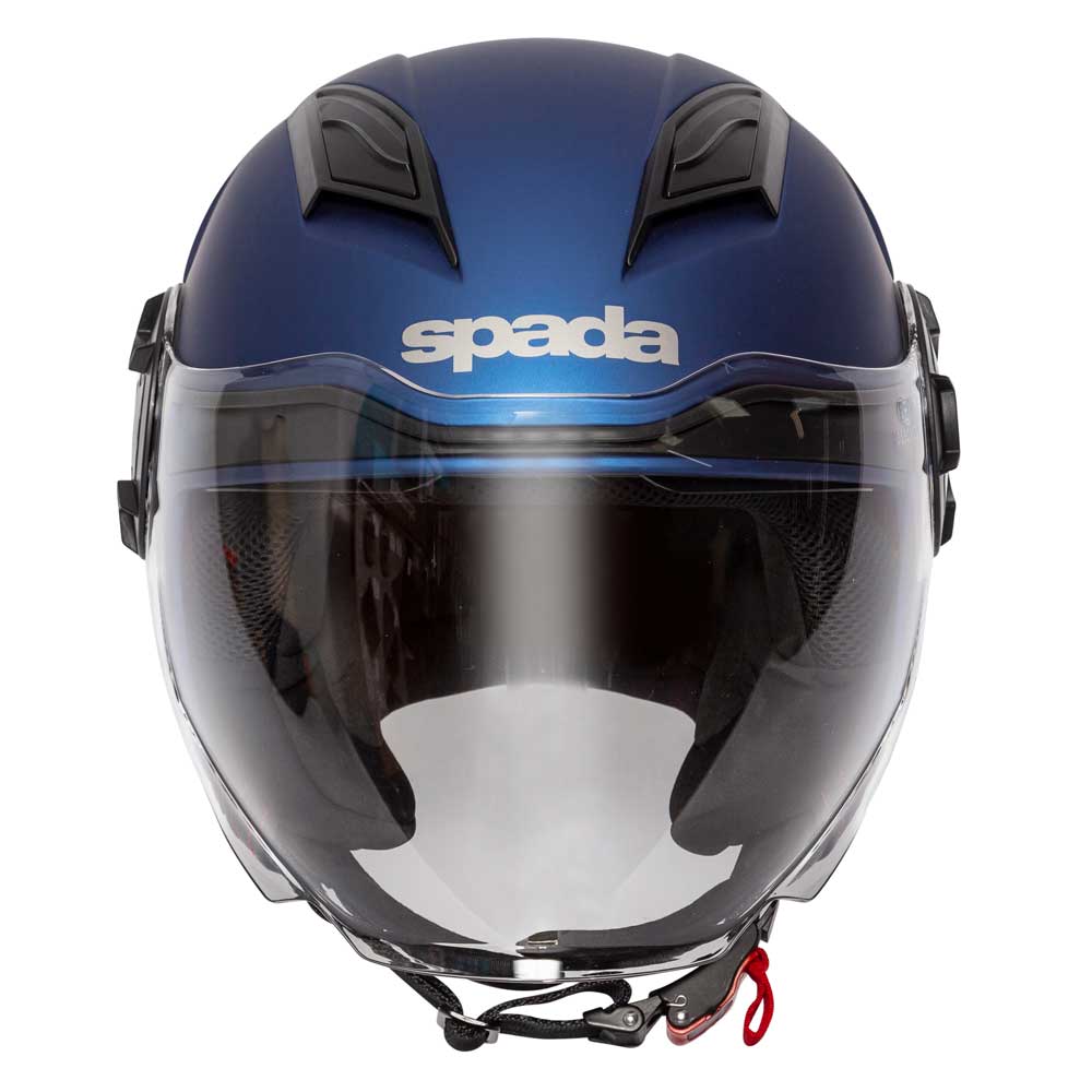 Lycan 06 Matt Blue Open Face Motorcycle Helmet