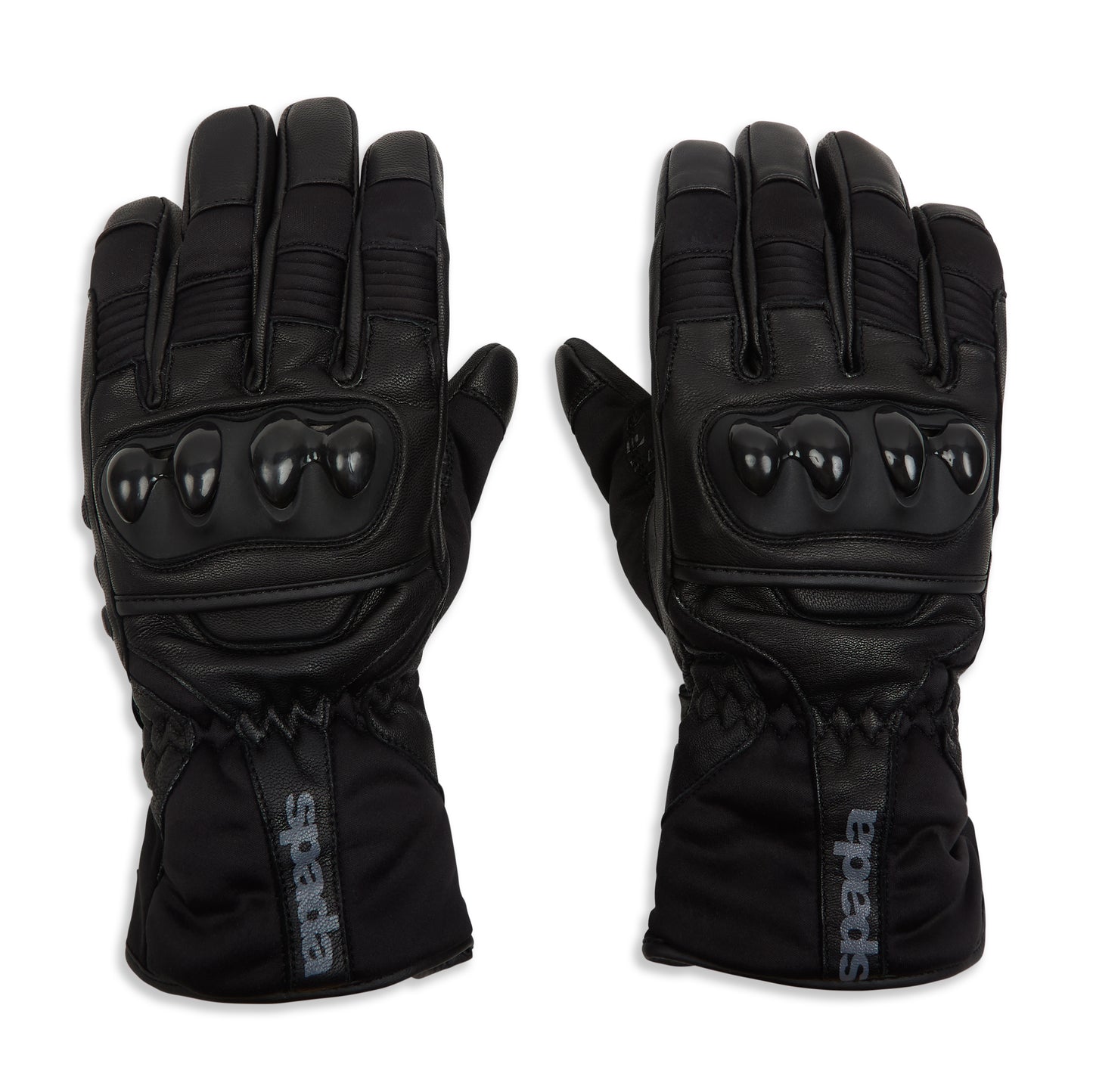 Shadow Black Motorcycle Gloves
