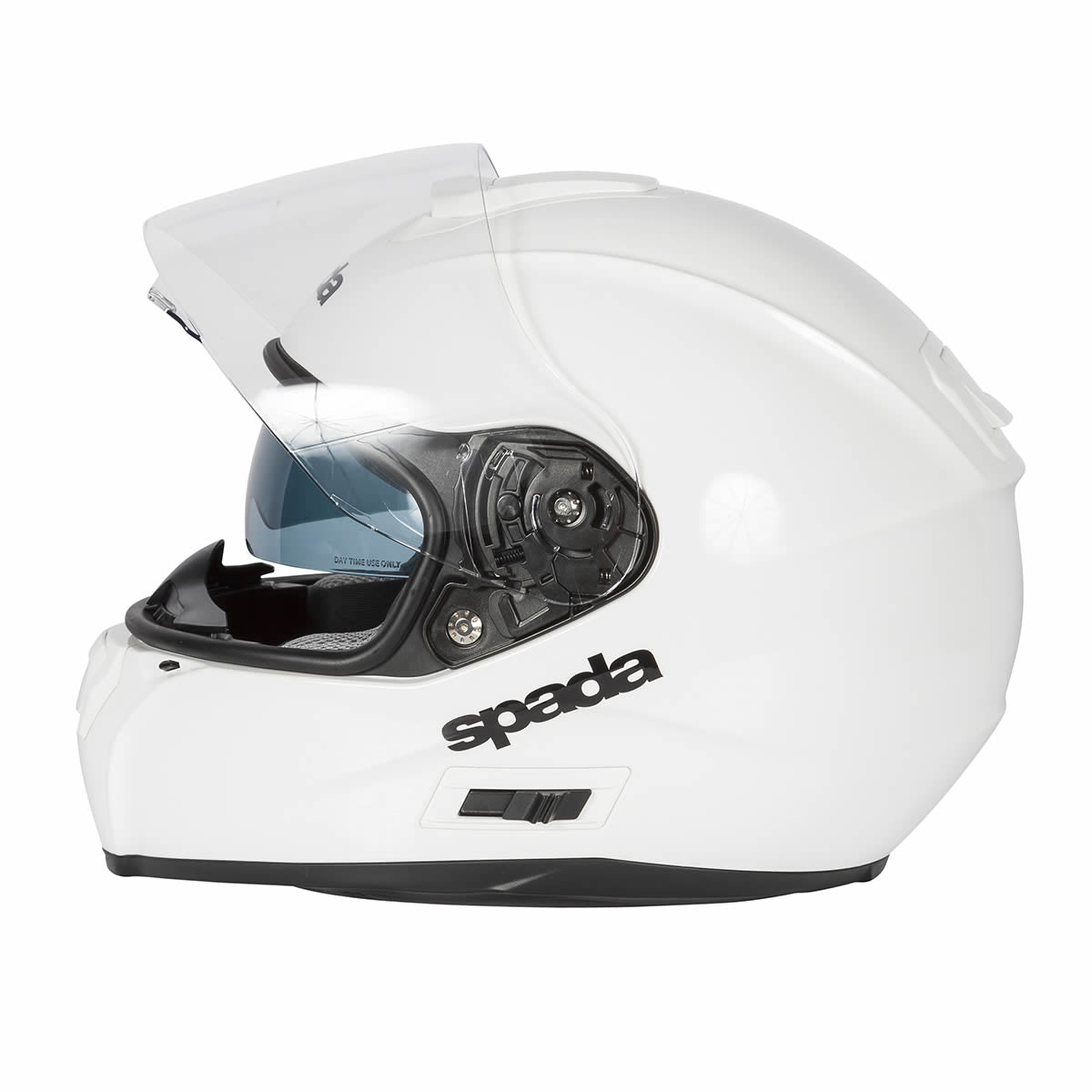 SP16 White Full Face Motorcycle Helmet