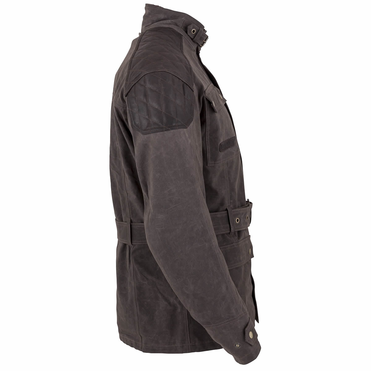 Staffy Brown Textile Motorcycle Jacket