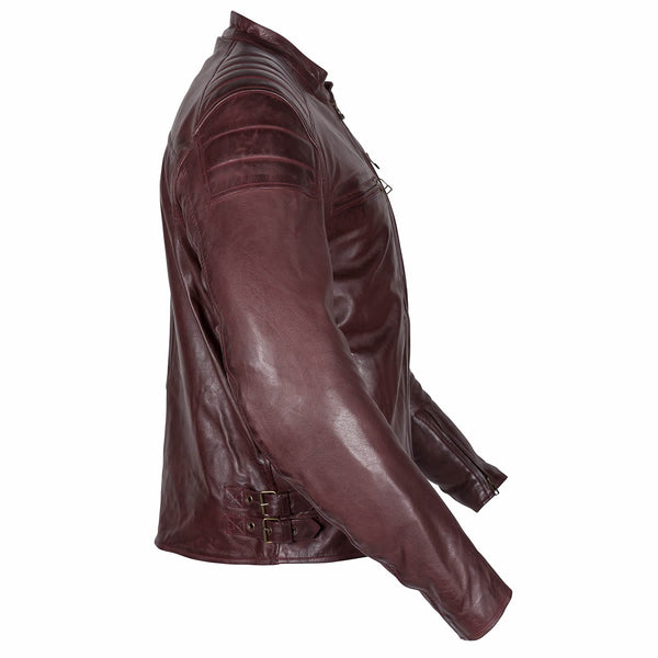 Redux Brown Leather Motorcycle Jacket