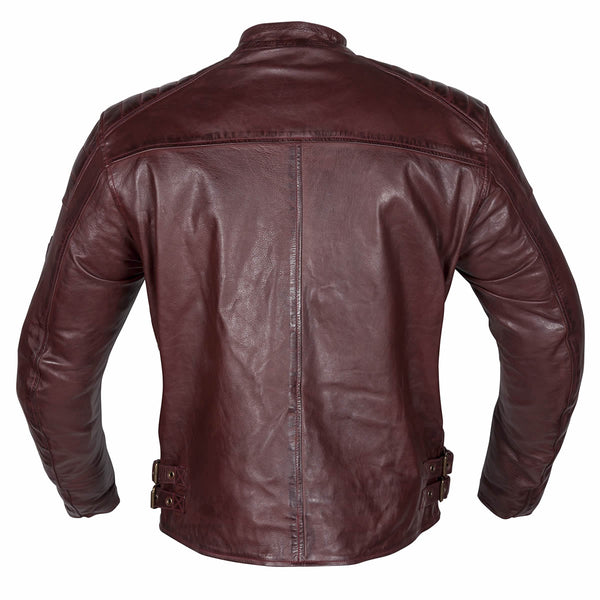 Redux Brown Leather Motorcycle Jacket