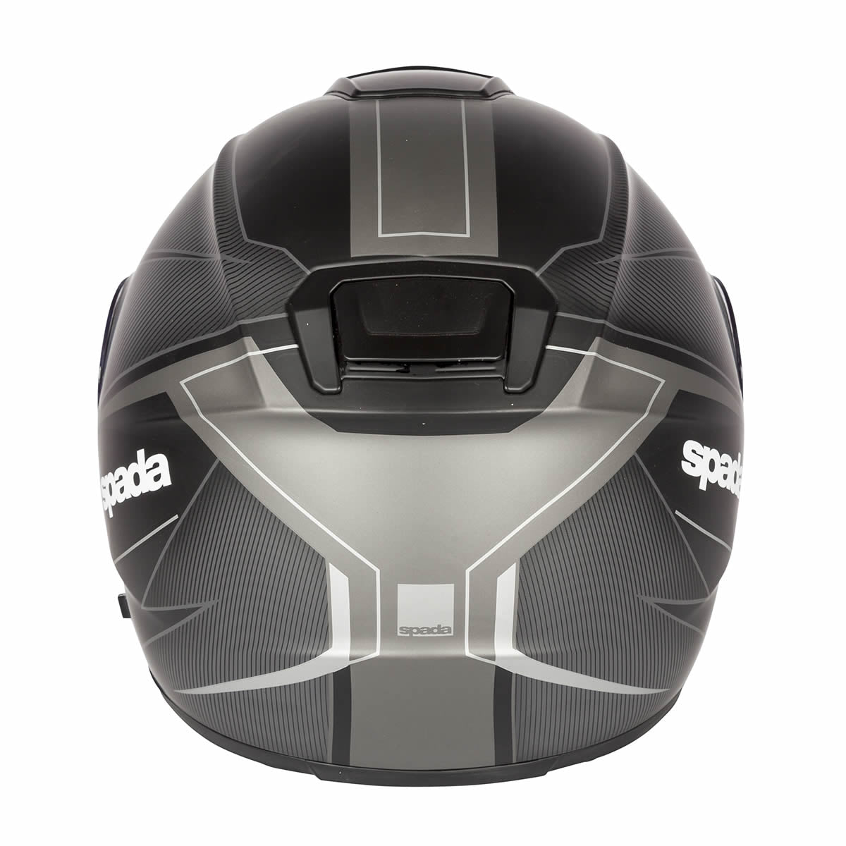 SP16 Linear Matt Silver & Anthracite Full Face Motorcycle Helmet