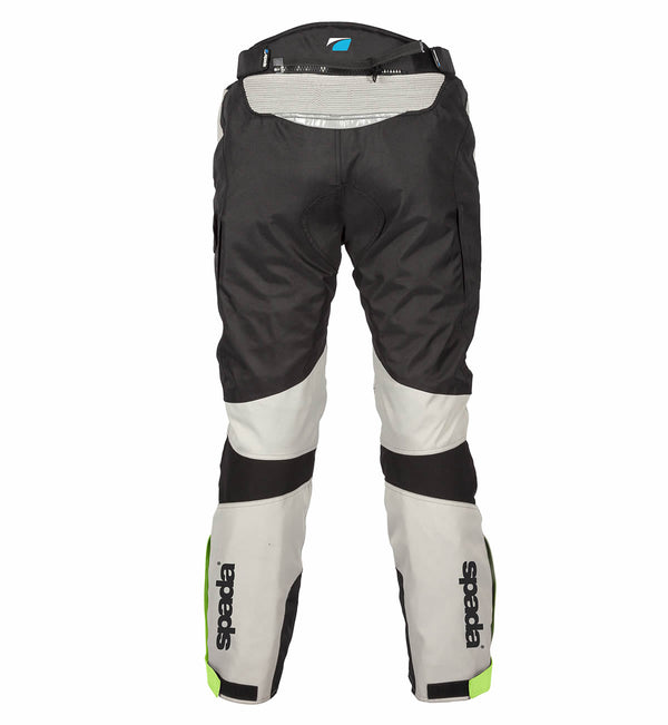 Turini Silver Textile Motorcycle Trousers